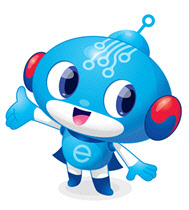 캐릭터 부문 최우수작에 선정된 류정현씨의 캐릭터 이고(E-Go). 행안부 제공